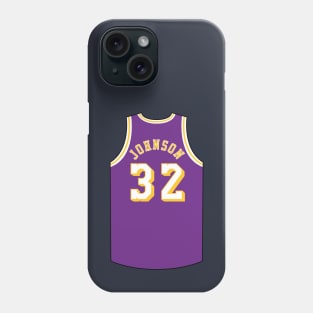 Magic Johnson Los Angeles Jersey Qiangy Phone Case
