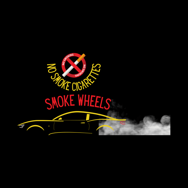 No Smoke Cigarettes, Smoke Wheels by PJ-Shop