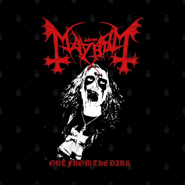 Mayhem  OUT FROM THE DARK by BLXDWEAR