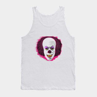 Pennywise The Clown Tank Tops Teepublic - roblox killer clown how to get into tank