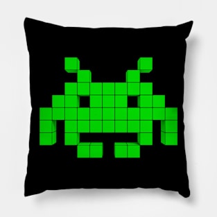 Invaders From Space 3 Pillow