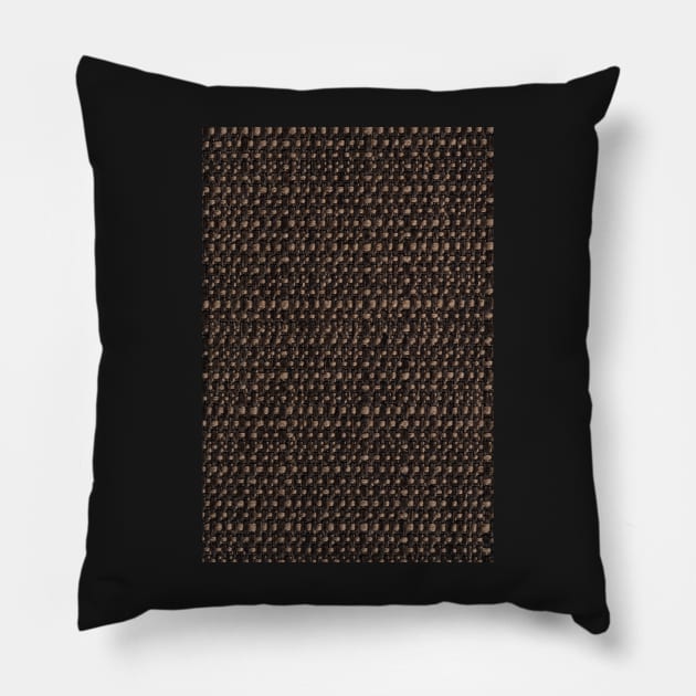 Brown fabric Pillow by homydesign