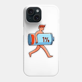 introverts one percent energy Phone Case