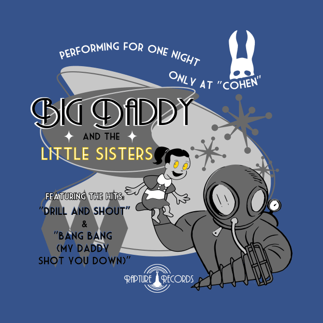 Big Daddy and the Little Sisters by BCArtDesign