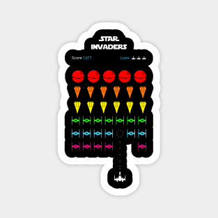 Star Invaders Magnet