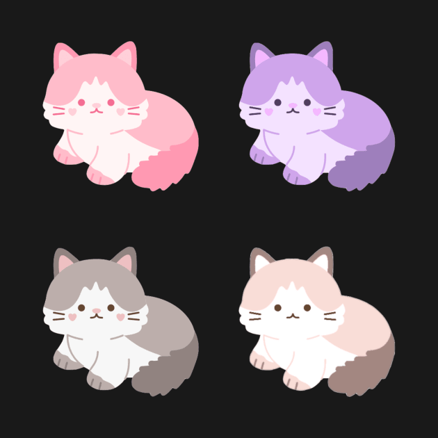 Cute Cats Pack by EmikoNamika