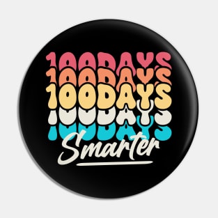 100 Days Smarter Pin