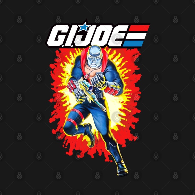 Destro GI Joe toy art card by EnglishGent