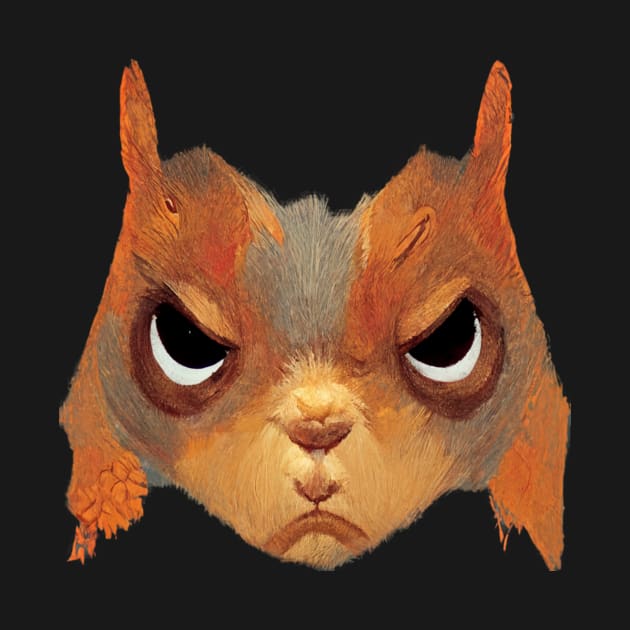 Angry Squirrel by fistikci