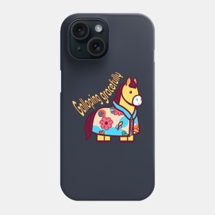 Galloping horse Phone Case