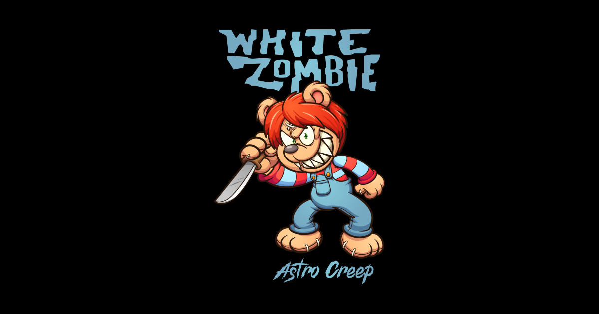 White Zombie Thunder Kiss 65 White Zombie Sticker Teepublic