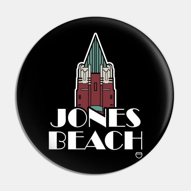 Jones Beach Pin by Off Peak Co.