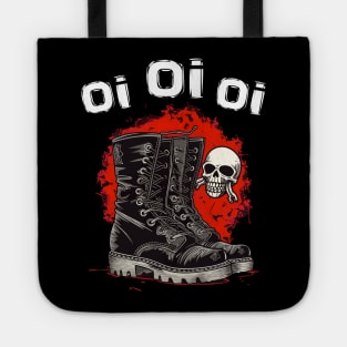 Skinhead Hooligan Oi Punk Rock Tote