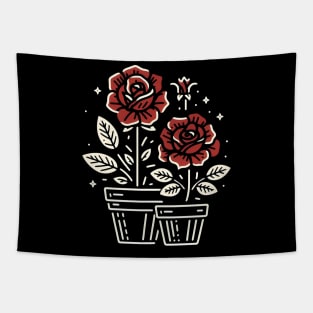 Roses - Flowers Tapestry