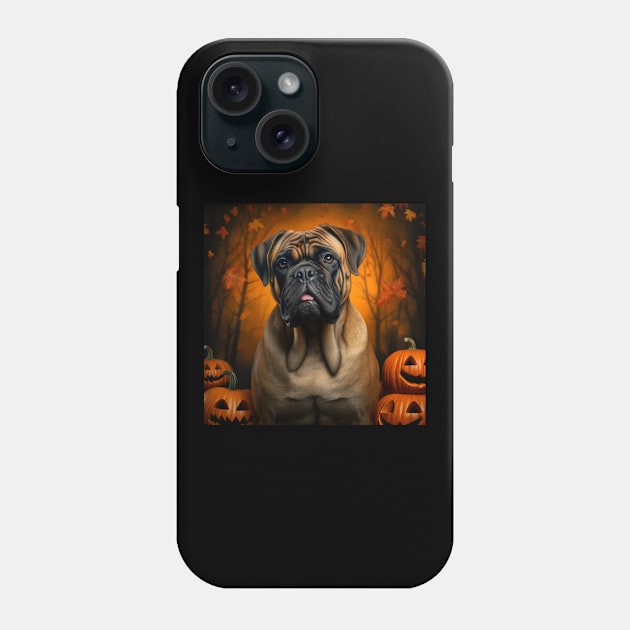 Bullmastiff Halloween Phone Case by NatashaCuteShop