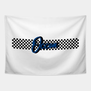 Race Flag Design 2 - Esteban Ocon 2021 Tapestry