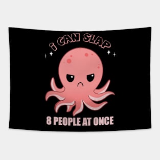 Funny octopus Tapestry