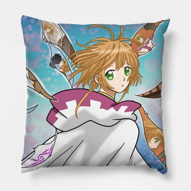 Tsubasa Sakura Pillow by Cardcaptorkatara