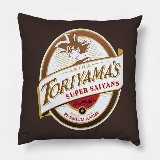 TORIYAMA'S PREMIUM ANIME Pillow by RobRetiano