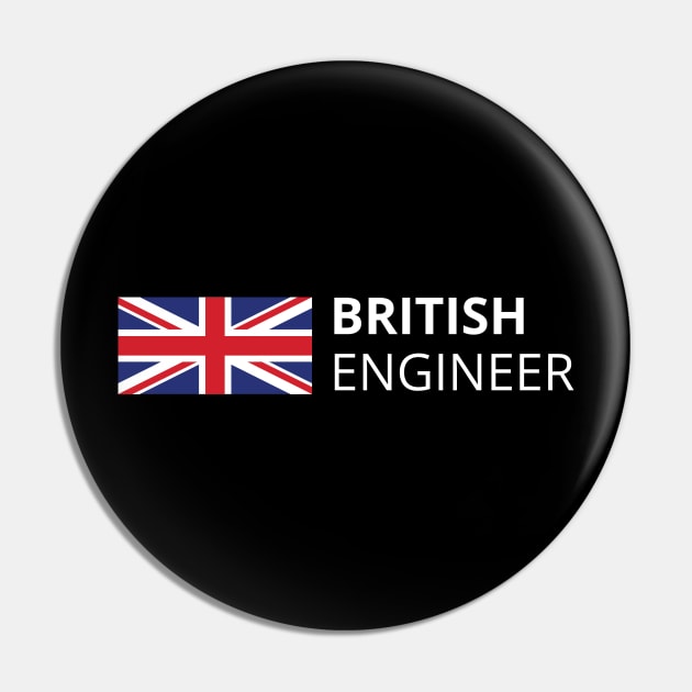 British Engineer Pin by codewearIO