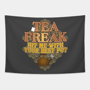 Tea Freak Tapestry