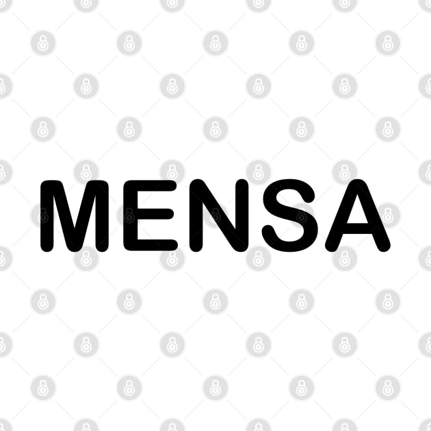 MENSA by VanBur