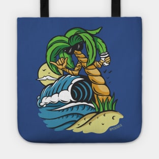 Palm Shaka Tote