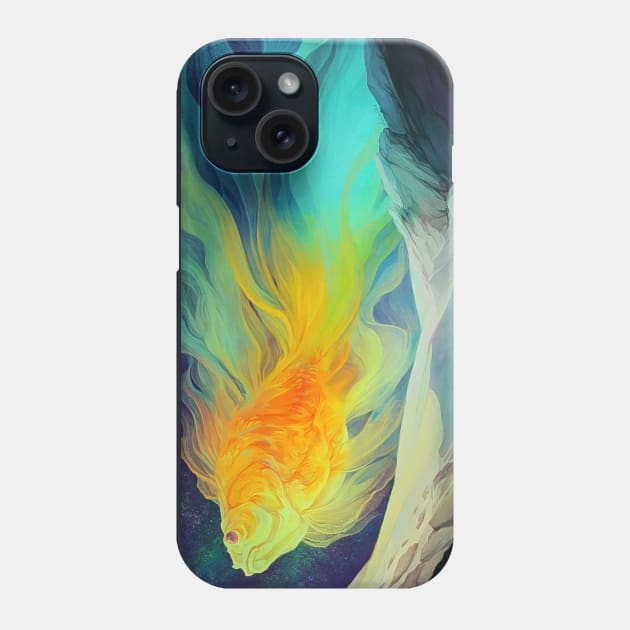 Fantail Aurora Phone Case by ballaquia