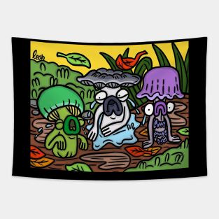 Will anything cheer up these sad shrooms Tapestry