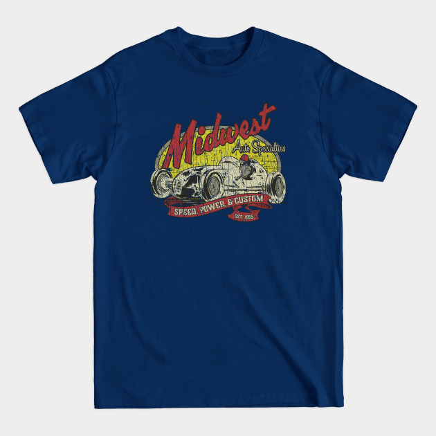 Discover Midwest Auto Specialties Speed, Power, & Custom 1955 - Grand Prix - T-Shirt