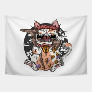 Maneki neko Tapestry