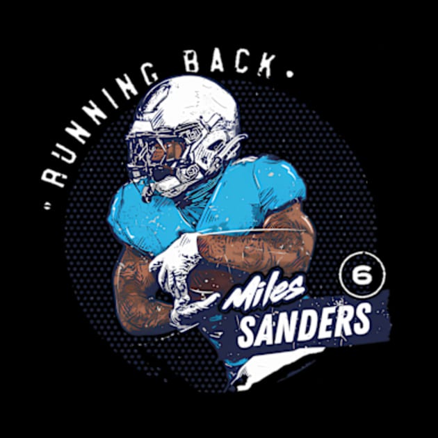 Miles Sanders Carolina Dots by Ro Go Dan