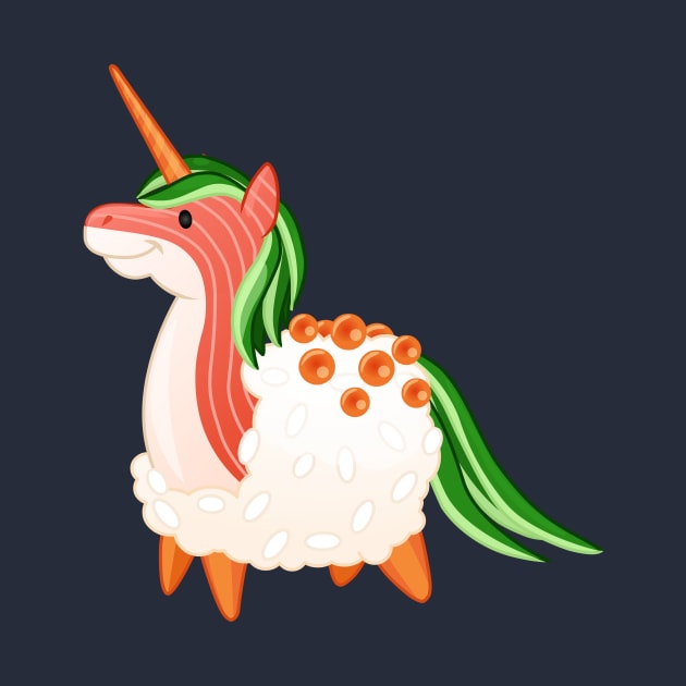 California Sushicorn by LittleWhiteOwl