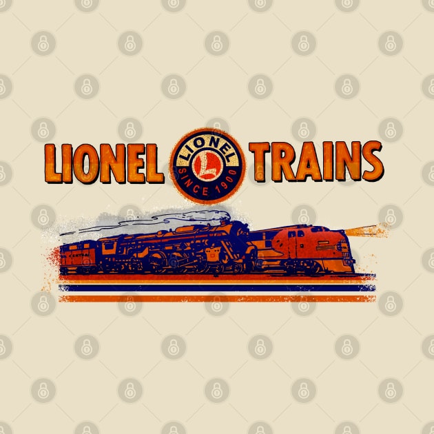 Lionel Vintage Model Trains USA by Midcenturydave