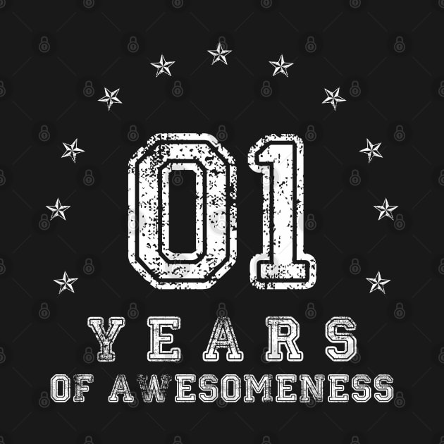 Vintage 1 years of awesomeness Retro 2018 by opippi