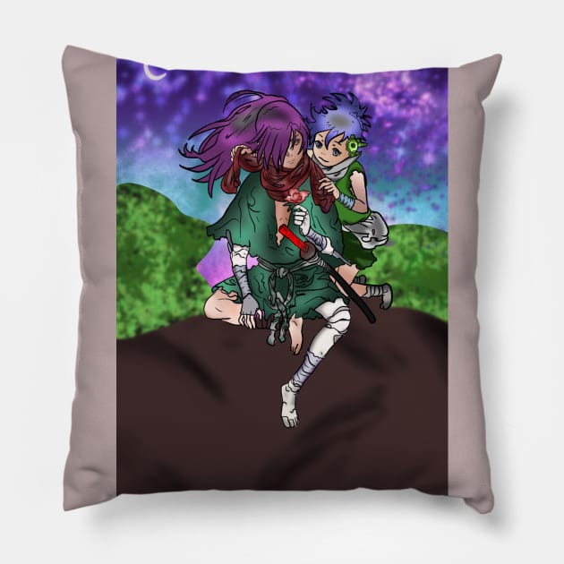 Dororo Pillow by Sofiamartin