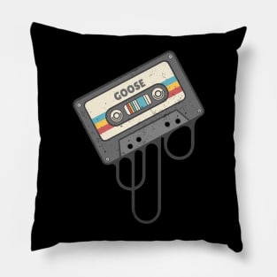 Goose - Cassette Retro Pillow