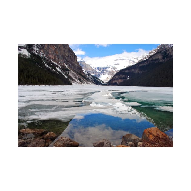 Lake Louise Victoria Glacier Canadian Rockies Canada by Andy Evans Photos