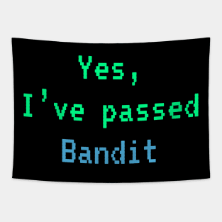 Passed BANDIT (Bright Green W Blue): A Cybersecurity Design Tapestry