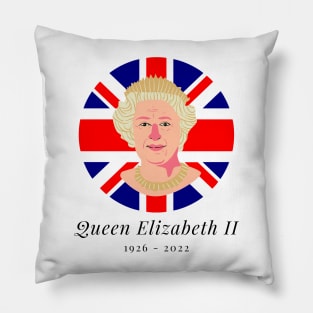 RIP Queen Elizabeth II Pillow