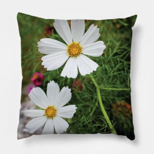 Dainty Garden Flowers Pillow