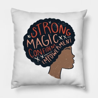 Proud Afro Woman Pillow