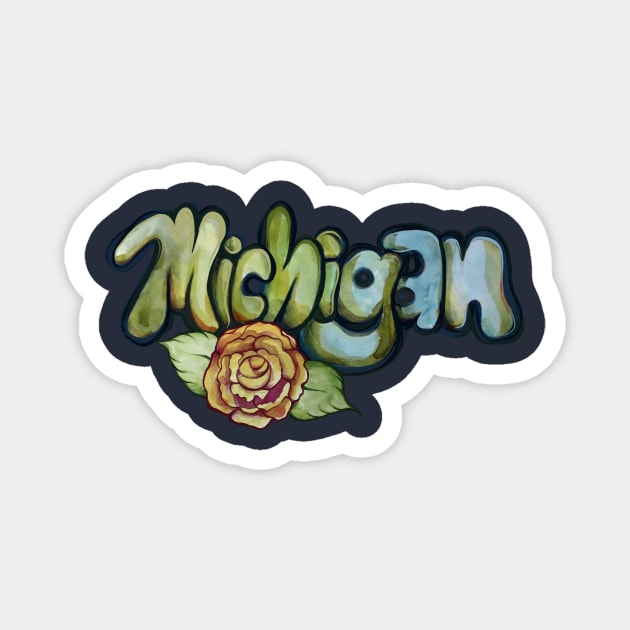Michigan Magnet by bubbsnugg