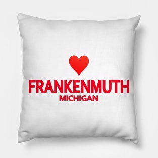 Frankenmuth Michigan Pillow