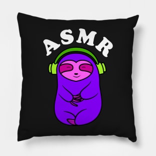 Purple Sloth ASMR Pillow