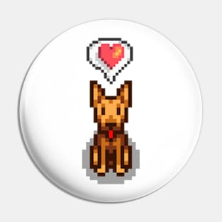 Stardew Valley Happy Dog 2 Pin