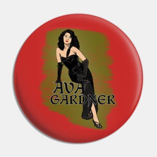 Ava Gardner Pin