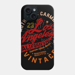 Los Angeles California Vintage Phone Case