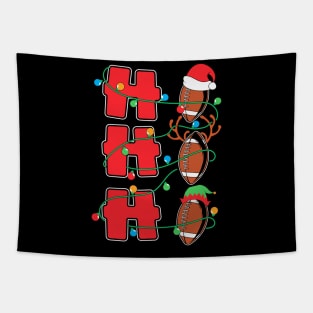 American Football Christmas Gift Tapestry