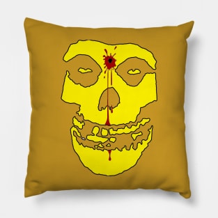 Dazed and Ripping - Crimson Ghost 70s style Pillow